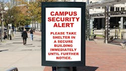 Education institutions should consider visual indicators including message displays to convey a crisis on campus Education institutions should consider visual indicators including message displays to convey a crisis on campus