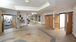 The renovation at Nekoosa High School, Nekoosa, Wis., featured the installation of energy-efficient lighting and heating, ventilating and air conditioning throughout the addition, and major upgrades in the existing portion of the school.