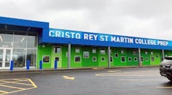 A former Kmart is now Cristo Rey St. Martin College Prep