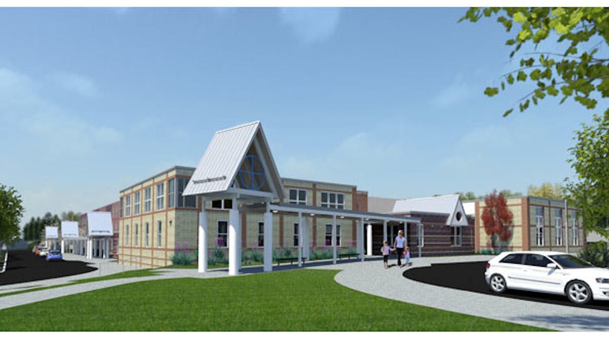 Bresnahan School, Newburyport, Mass., rendering