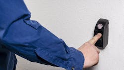 Some education institutions have replaced keycard entry systems for staff members with a biometric system that uses finger scanning Some education institutions have replaced keycard entry systems for staff members with a biometric system that uses finger scanning