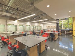 Aurora University, John C. Dunham STEM Partnership School, designed by Cordogan Clark &amp; Associates