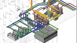 Virtual BIM capabilities can help education designers attain superior visualization and building system coordination results Virtual BIM capabilities can help education designers attain superior visualization and building system coordination results