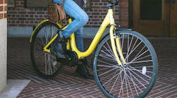 Texas A&amp;M&apos;s bike-sharing program has more than 500 yellow bikes available on campus.