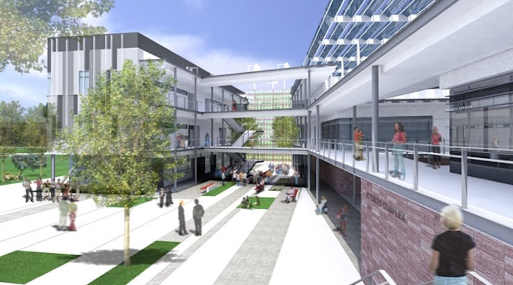 The Los Angeles Harbor College Science Complex will take a holistic approach to campus energy production. Targeted for LEED v2.2 platinum, the three-story building will house the college&rsquo;s physical-science and life-science departments.