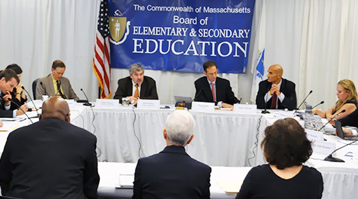 The Massachusetts Board of Elementary and Secondary Education
