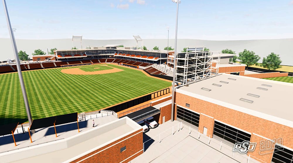 Rendering of baseball stadium planned at Oklahoma State University