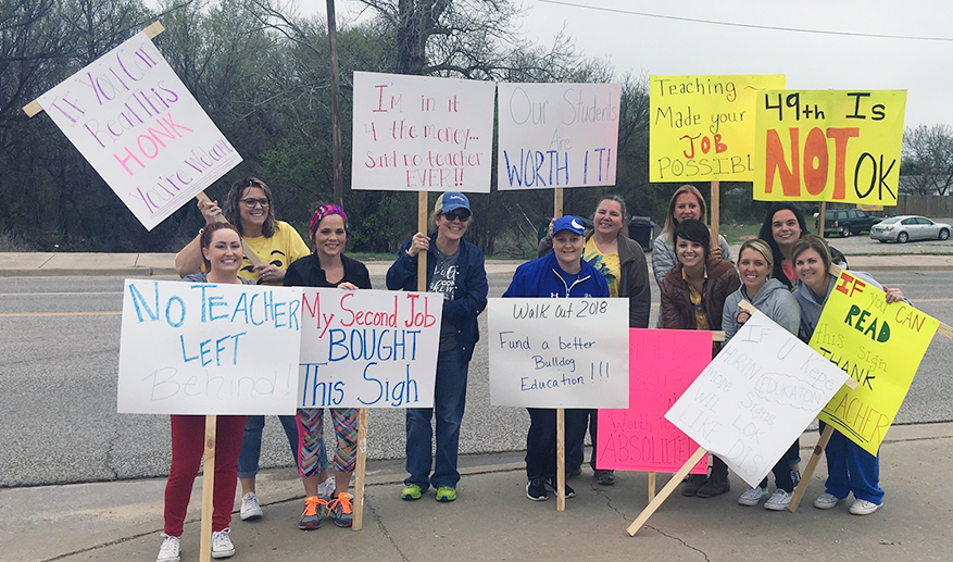 Legislature Approves Raises But Oklahoma Teachers Still Plan Walkout