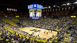 The University of Michigan Ann Arbor renovated Crisler Center The University of Michigan Ann Arbor renovated Crisler Center