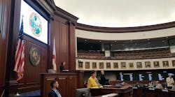 Florida&apos;s Constitution Revision Commission met in the state Senate chambers Monday.