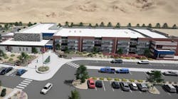Rendering of plans for Nick Poulakidas Elementary in Reno