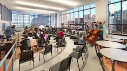 William Jones College Preparatory High School in downtown Chicago William Jones College Preparatory High School in downtown Chicago