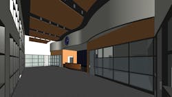 Elbert County Comprehensive High School Elberton Ga rendering Elbert County Comprehensive High School Elberton Ga rendering