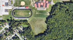 The Newton (Ohio) school district campus includes 42 acres of forest.