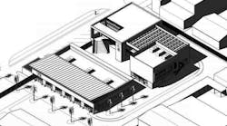 Rendering of plans for Fillmore Unified&apos;s new Career Technical Education Center