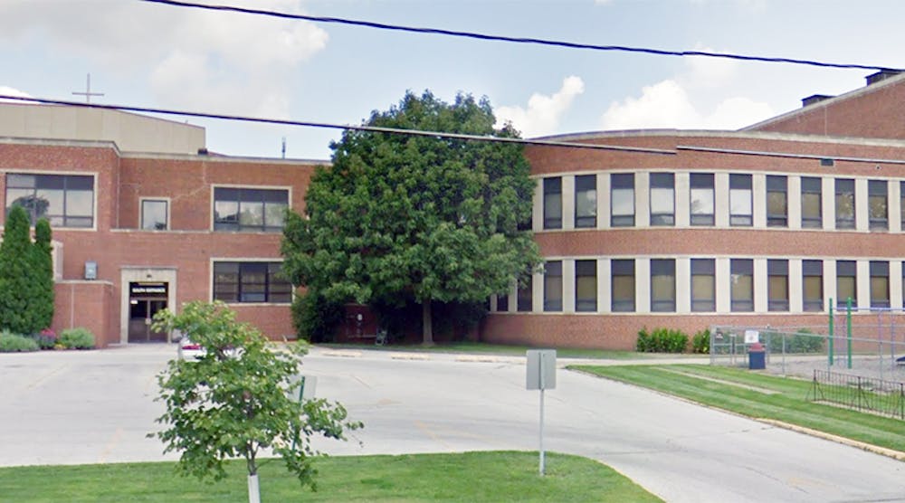 The former Franklin Junior High in Des Moines is set to be converted into a hotel.