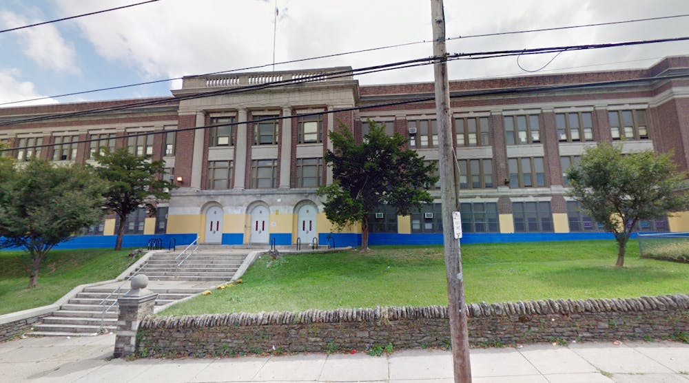 Roosevelt Elementary is one of 57 Philadelphia schools where lead, mold and asbestos abatement will take place.