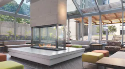 The Class of 1920 Commons dining facility at the University of Pennsylvania in Philadelphia.