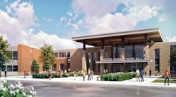 Rendering of new high school planned in Killeen district.