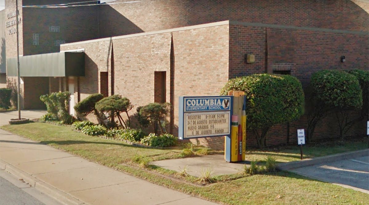 Columbia Elementary is one of the schools in Hammond, Ind., where high lead levels have been detected in drinking water.