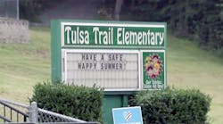 Tulsa Trail Elementary is one of the schools in the Hopatcong district where mold growth was found.