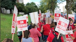 Teachers in Tacoma have been on strike for better pay.