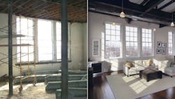 The Bryan School circa 1906 a 40000 square foot historic landmark school building was redeveloped into luxury lofts after the school was closed and sold The Bryan School circa 1906 a 40000 square foot historic landmark school building was redeveloped into luxury lofts after the school was closed and sold