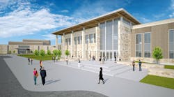 Rendering of plans for Frisco&apos;s 11th high school.