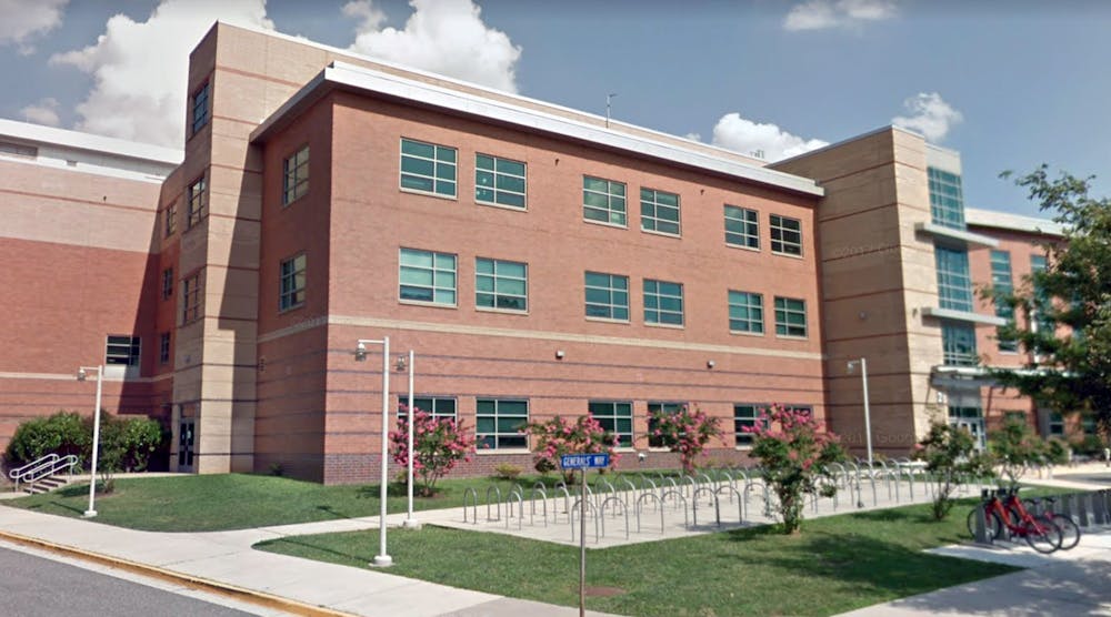 Washington-Lee High School, Arlington, Va., has been renamed Washington Liberty High