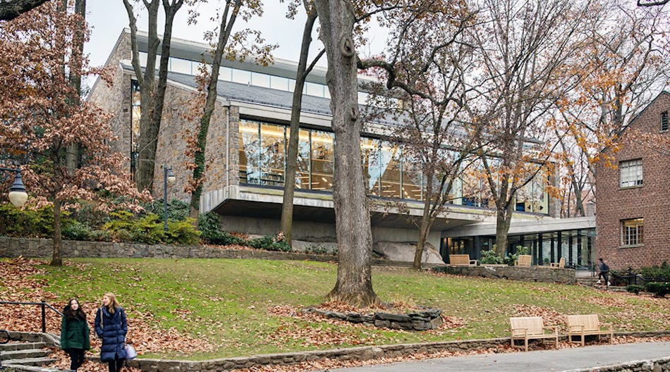 Tate Library, on the Riverdale campus of Ethical Cultural Fieldston School.