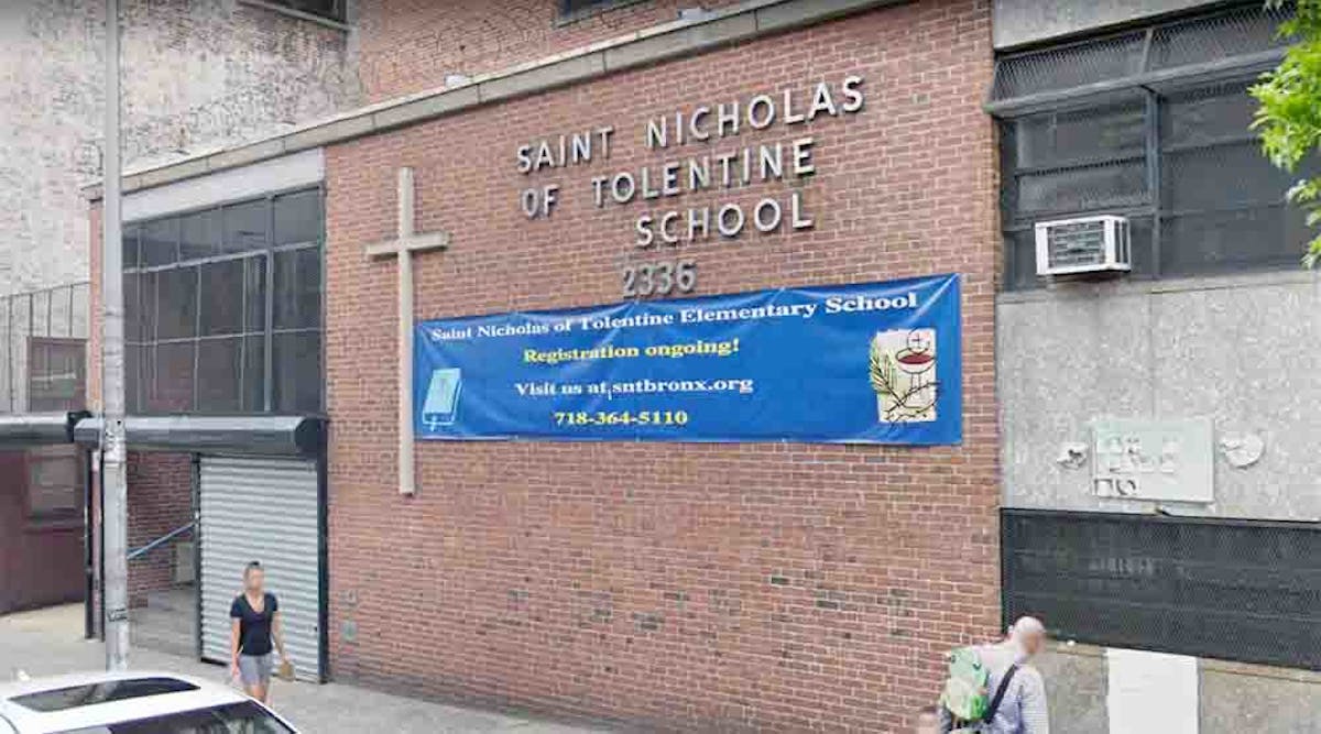 St. Nicholas of Tolentine Elementary in the Bronx is set to close at the end of the school year.