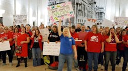 Teachers in West Virginia have ended their two-day strike.