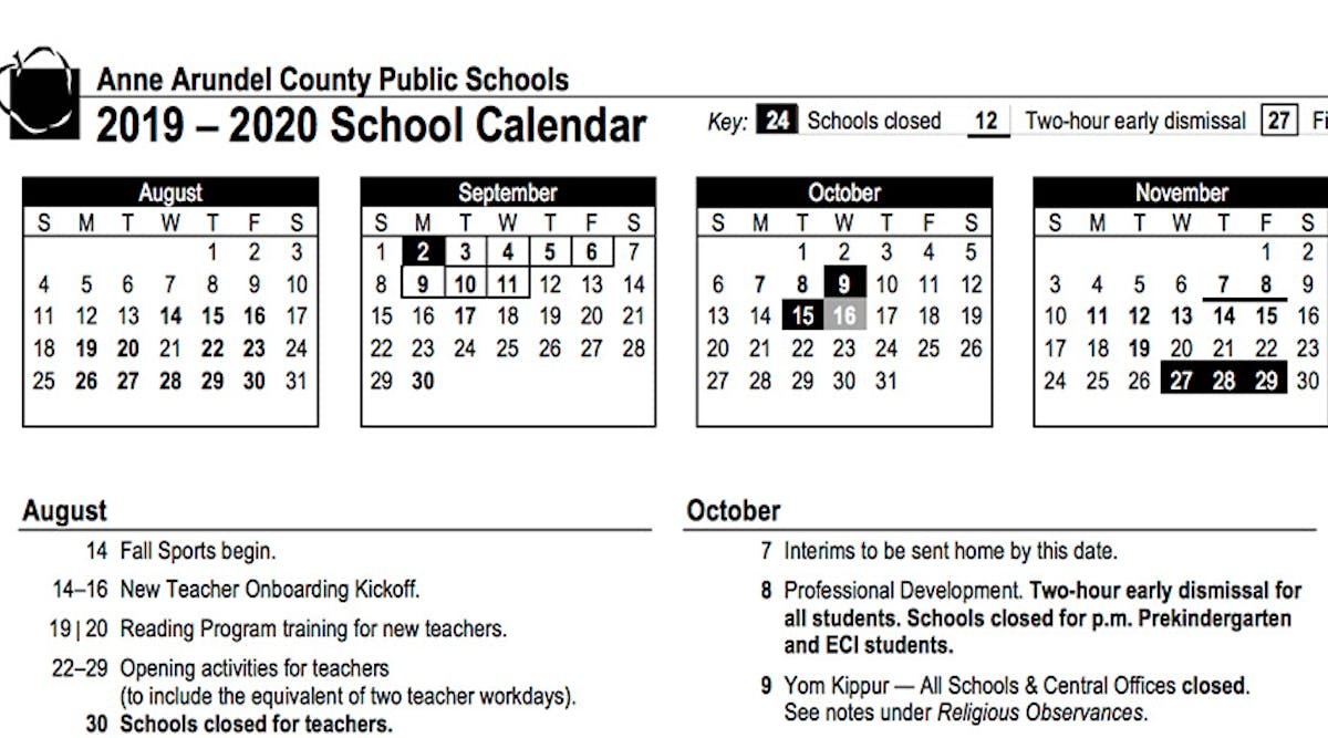 Gov. Larry Hogan&apos;s order required Anne Arundel County and other Maryland districts to begin the school year after Labor Day.