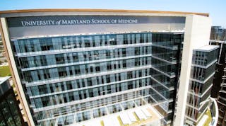 Health Sciences Research Facility III at the University of Maryland School of Medicine has received LEED gold certification.