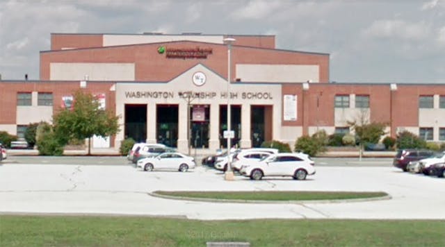 Washington Township High in Sewell, N.J., is one of 8 schools where mercury vapors have been detected.