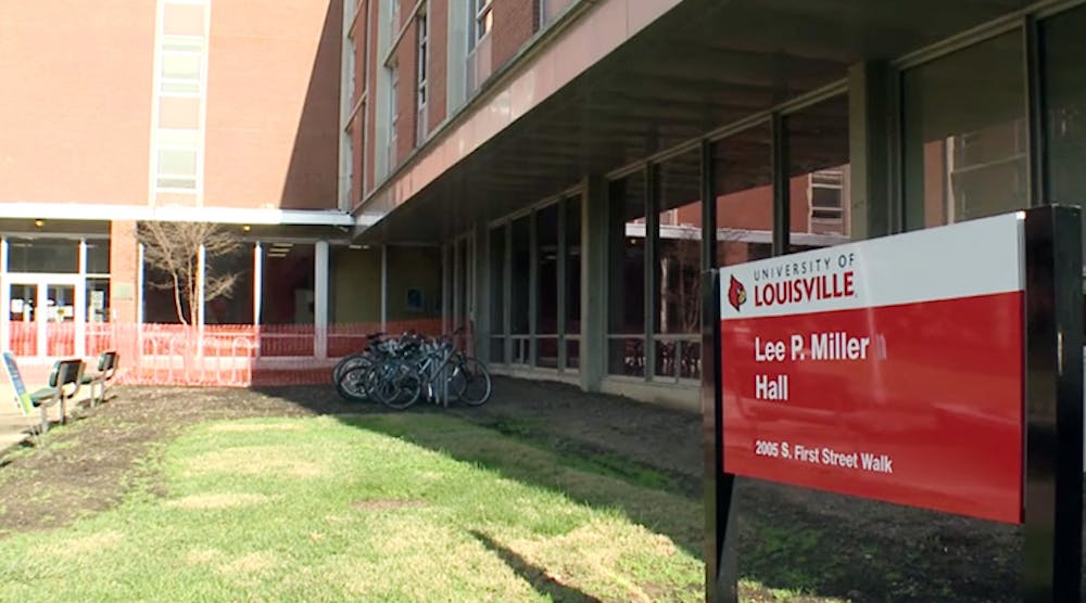 Miller Hall is one of two residence halls at the University of Louisville that could be torn down.