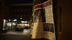 A flyer about the missing of Hannah Graham is seen October 2 in Charlottesville, Va. Eighteen-year-old University of Virginia sophomore Hannah Graham went missing early in the morning of September 13, 2014. It has been reported that she was last seen outside Tempo restaurant at the Downtown Mall in Charlottesville.