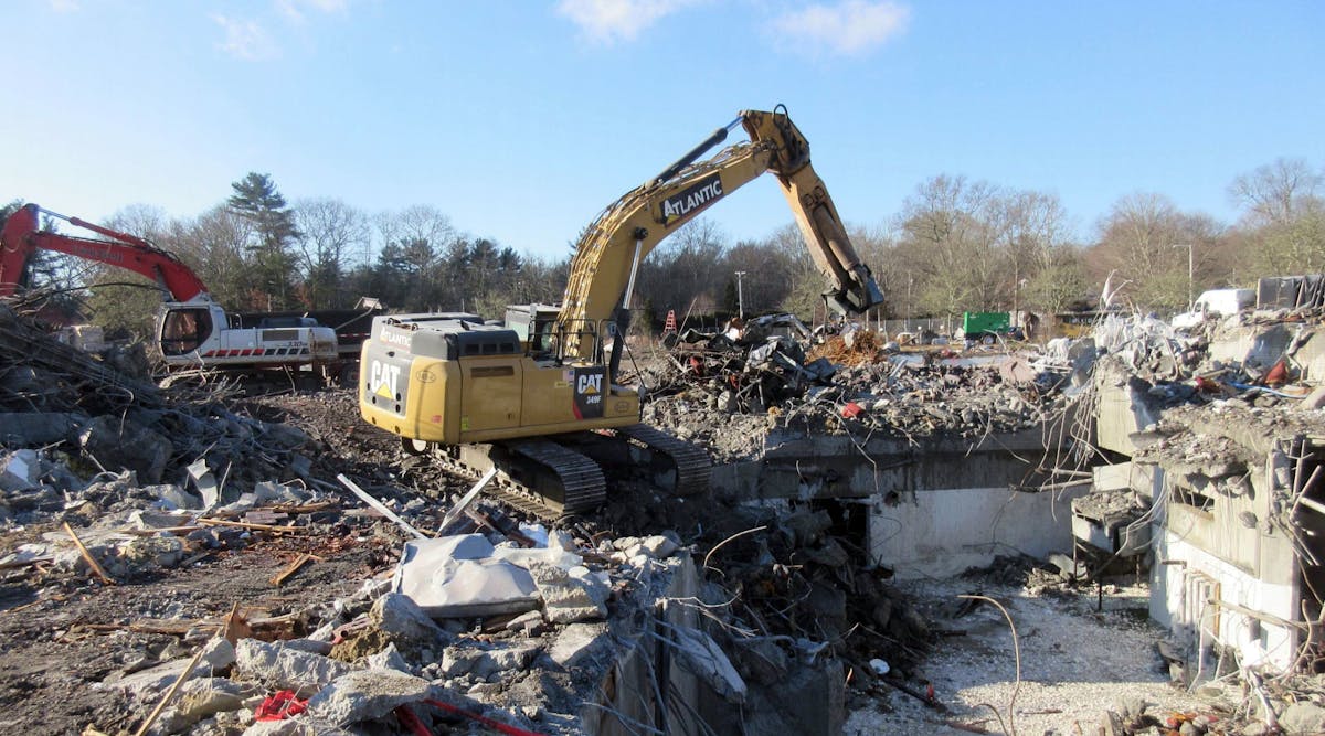 The old middle school in Westport has been torn down in anticipation of constructing a new middle-high school.