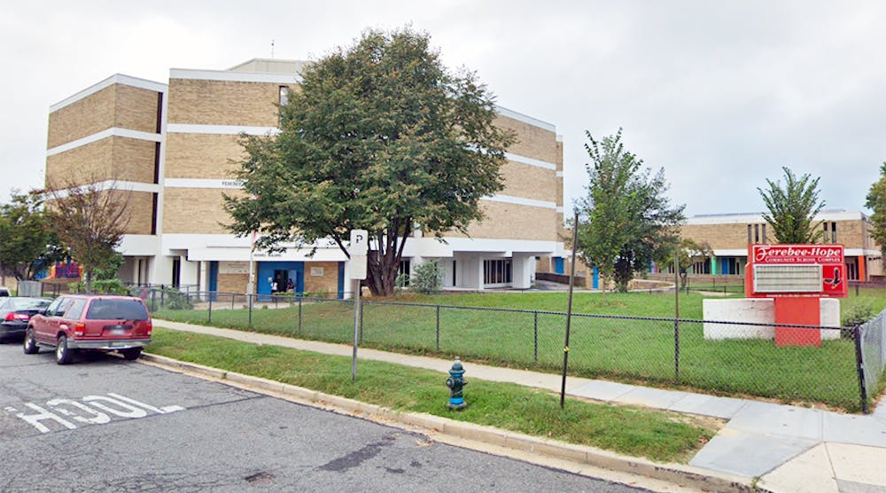 Ferebee-Hope Elementary in Washington D.C. has been empty since it closed in 2013.