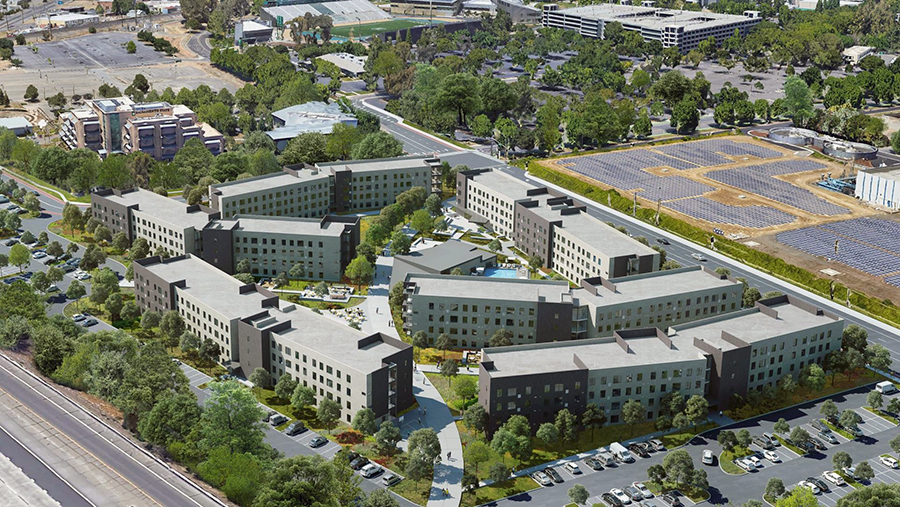 Student Housing Construction At Sacramento State University Will Add ...