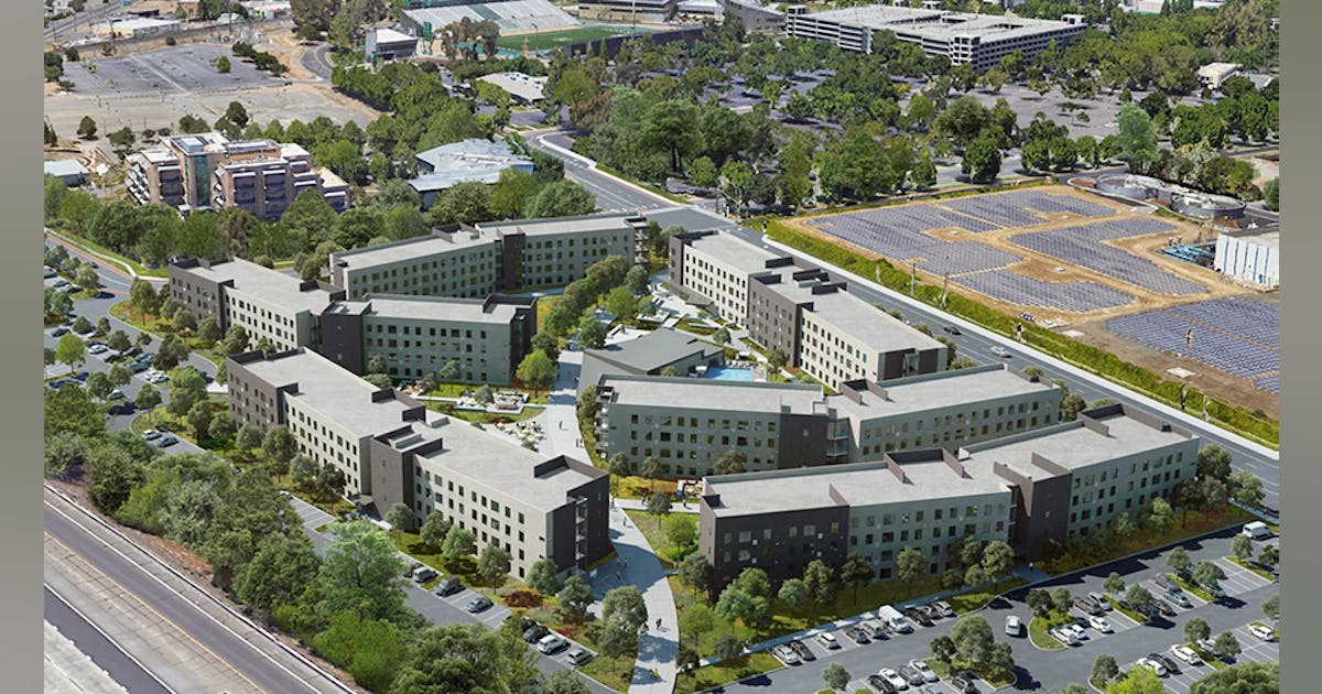 Student housing construction at Sacramento State University will add