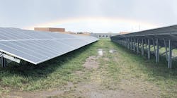 A solar array next to Maize High School is providing energy to the campus.