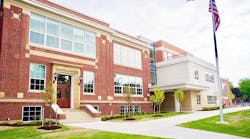 The updated Chagrin Falls Intermediate Schools includes renovation of a 1914 facility and new construction.