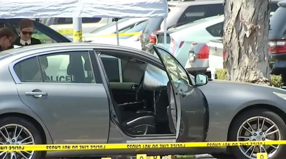A retired administrator at Cal State Fullerton was found stabbed to death in a car at a campus parking lot.