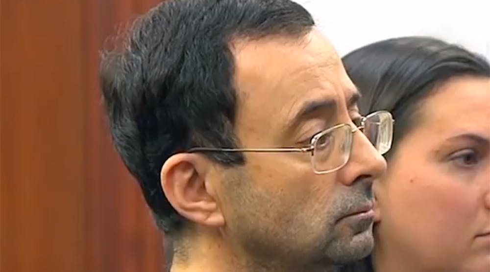 Former MSU faculty member Larry Nassar is serving a long prison sentence for sexually abusing female gymnasts and other women.