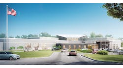 Rendering of elementary school planned for the Santa Rosa County district.