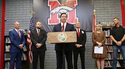 Florida Gov. Ron DeSantis announces his plan to boost teachers&apos; salaries.