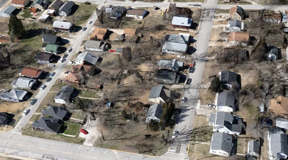 Homes on the blocks adjacent to Jefferson City High School are being bought by the school district after many of them sustained tornado damage.