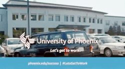 The FTC says this University of Phoenix ad made false claims. The FTC says this University of Phoenix ad made false claims.