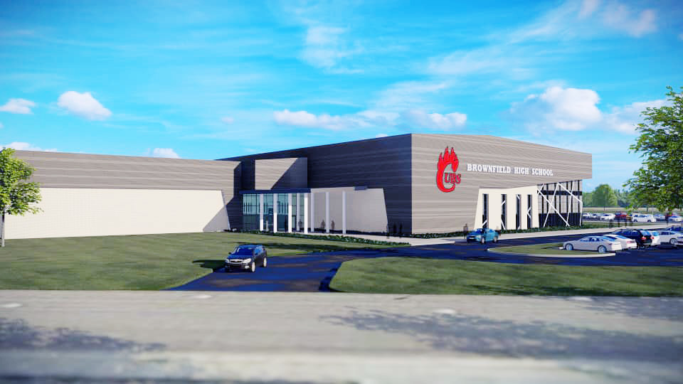 Brownfield (Texas) district begins construction of new high school
